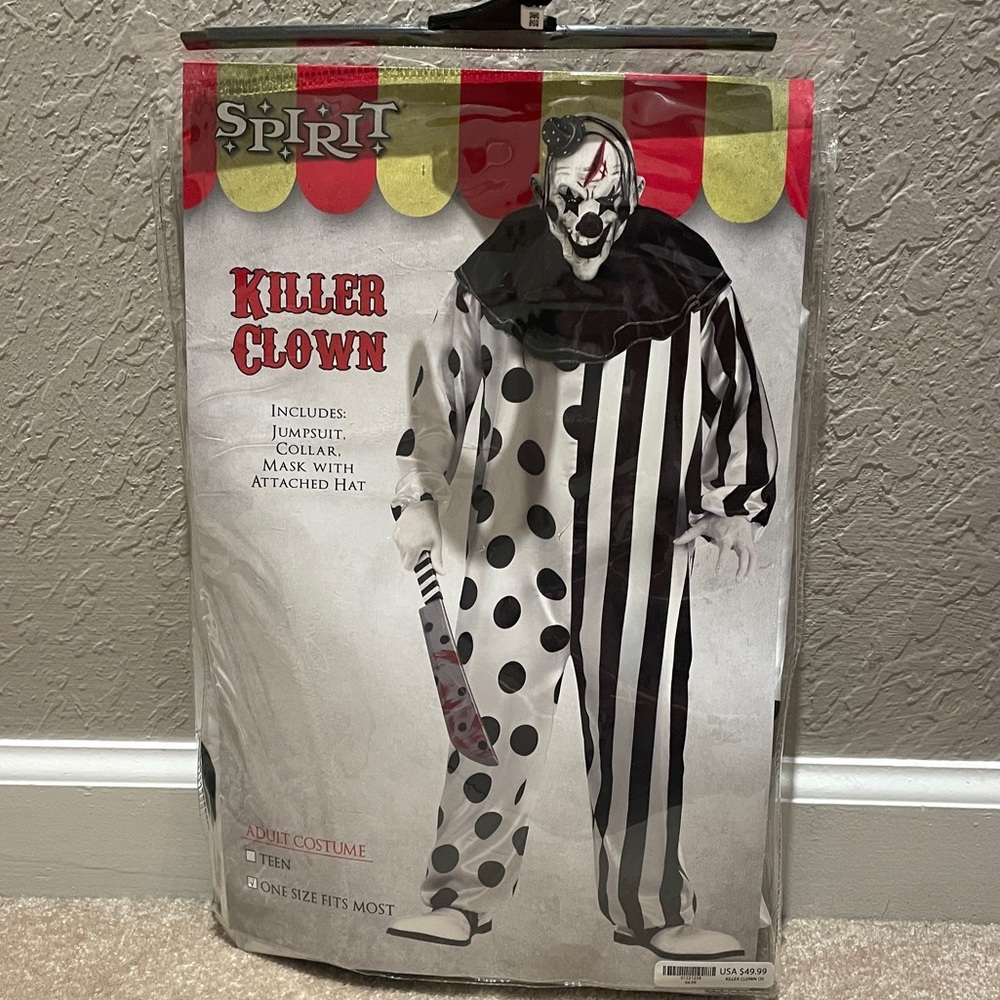 Killer Clown Costume